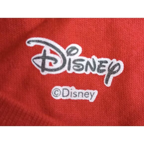 Gildan Disney T-shirt Men's Large Red Mickey Mouse Uncle Crew Neck Short Sleeve - Picture 6 of 7